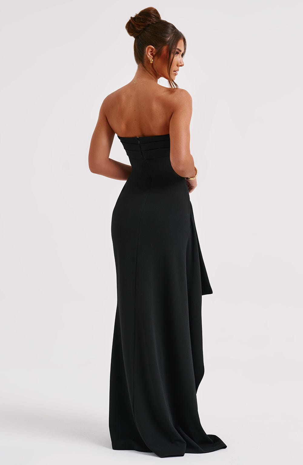 Camilla | Women High Slit Strapless Maxi Dress