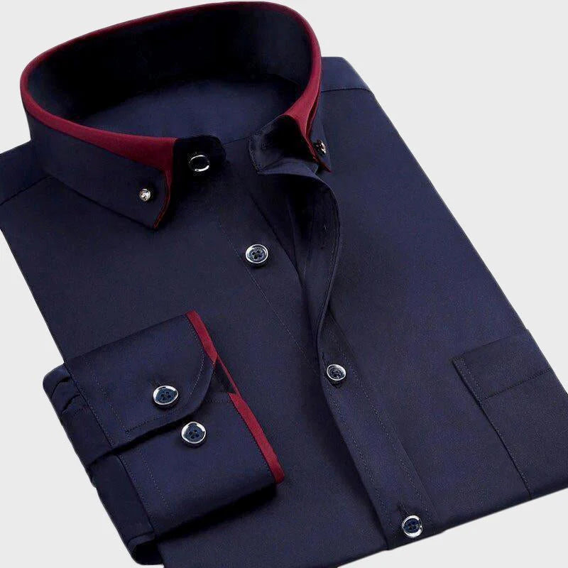Davenport | Men's Stretch Slim Fit Shirt