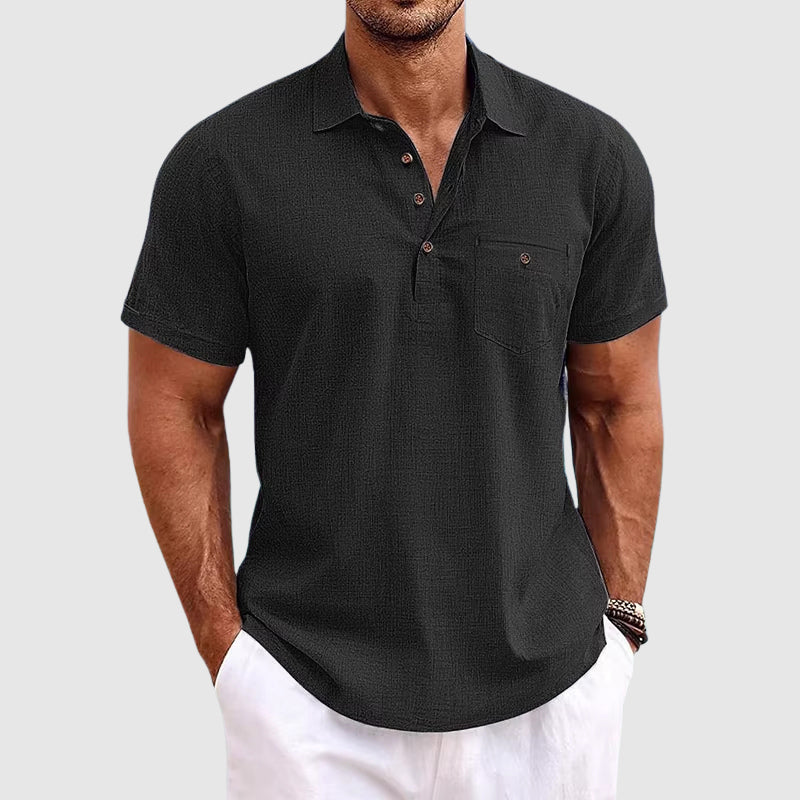 Daxley | Lightweight Men's Summer Linen Polo