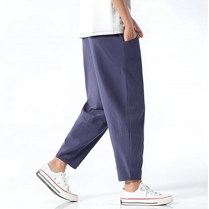 Devereux | Relaxed Men's Urban Cropped Trousers