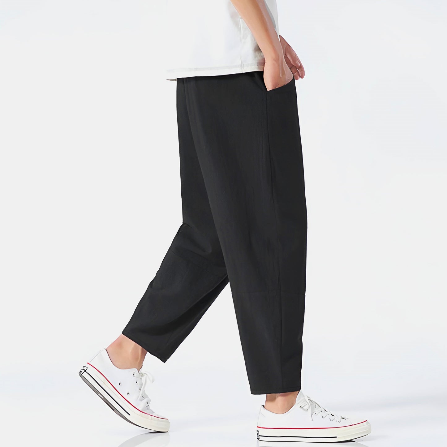 Devereux | Relaxed Men's Urban Cropped Trousers