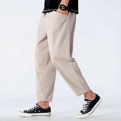 Devereux | Relaxed Men's Urban Cropped Trousers