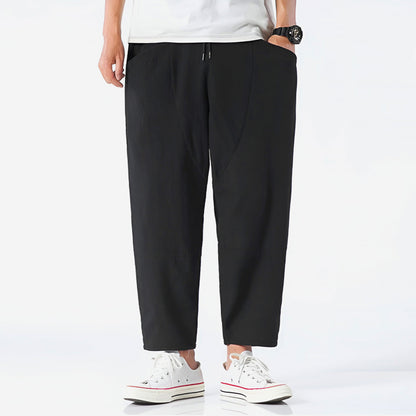 Devereux | Relaxed Men's Urban Cropped Trousers