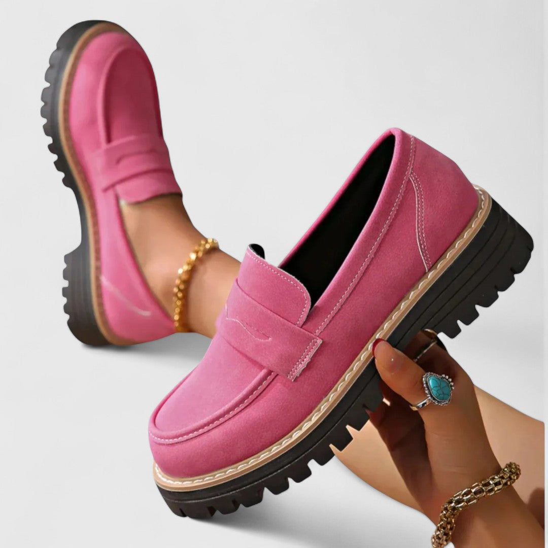 Eleanor | Womens Loafers Ergonomic Support Classic Slip On