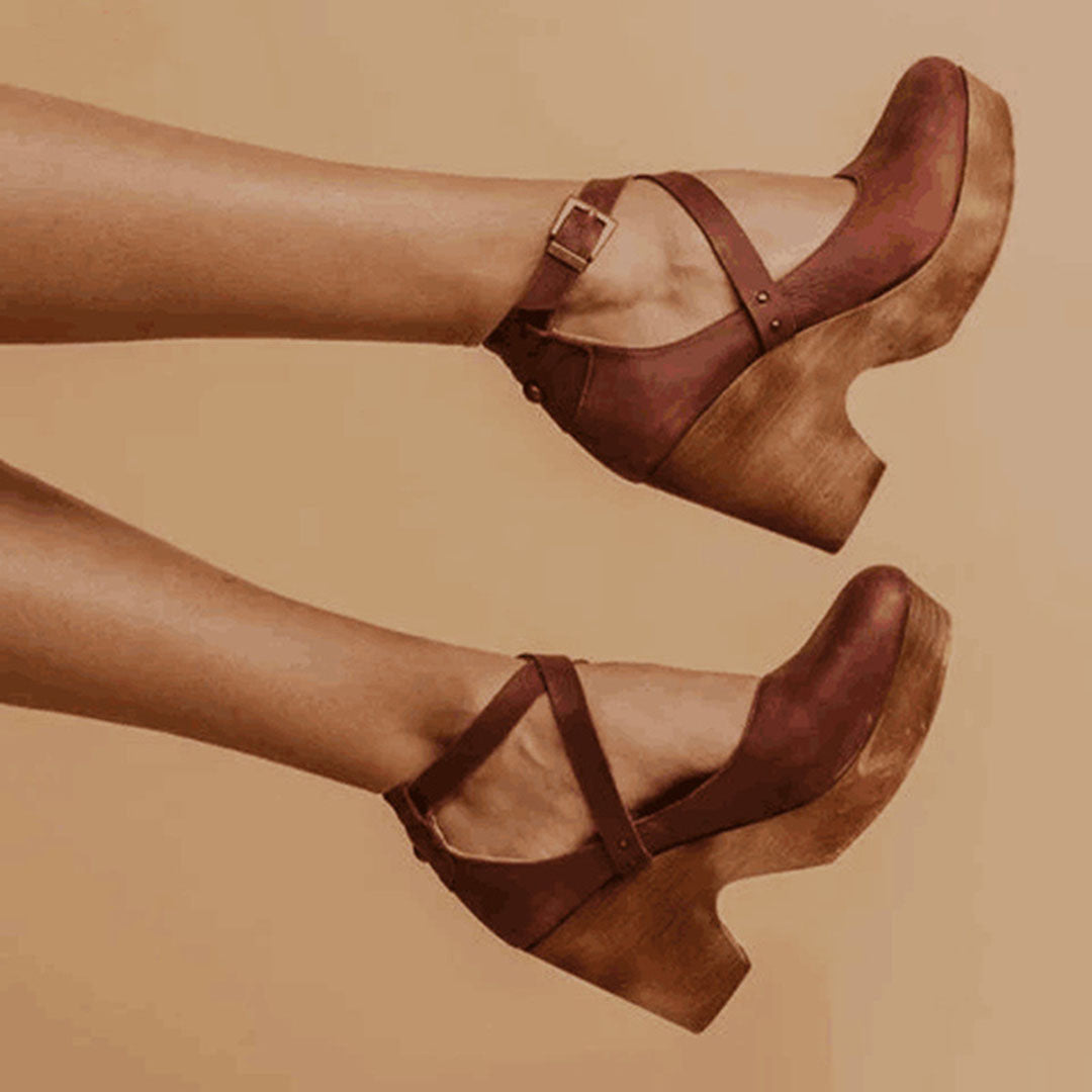 Frederica | Stylish Women's Wedge Heels Closed Toe
