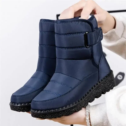 Harriet | Waterproof Quilted Slip-On Fleece Lined Boots