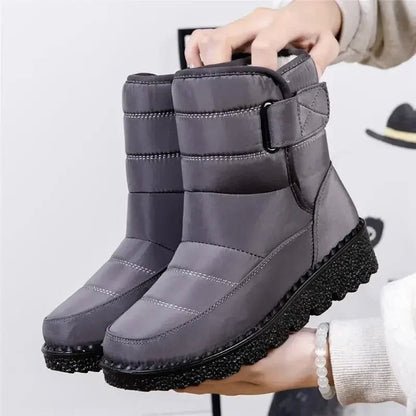 Harriet | Waterproof Quilted Slip-On Fleece Lined Boots