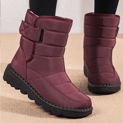 Harriet | Waterproof Quilted Slip-On Fleece Lined Boots