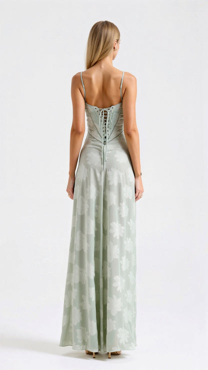 Lyra | Women Wedding Guest Slip Maxi Dress