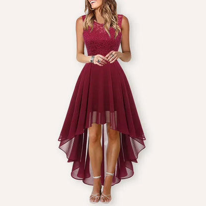 Penelope | Elegant Women's Wedding Guest High Low Dress