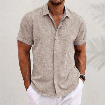 Sebastian | Men's Cotton Linen Summer Shirt