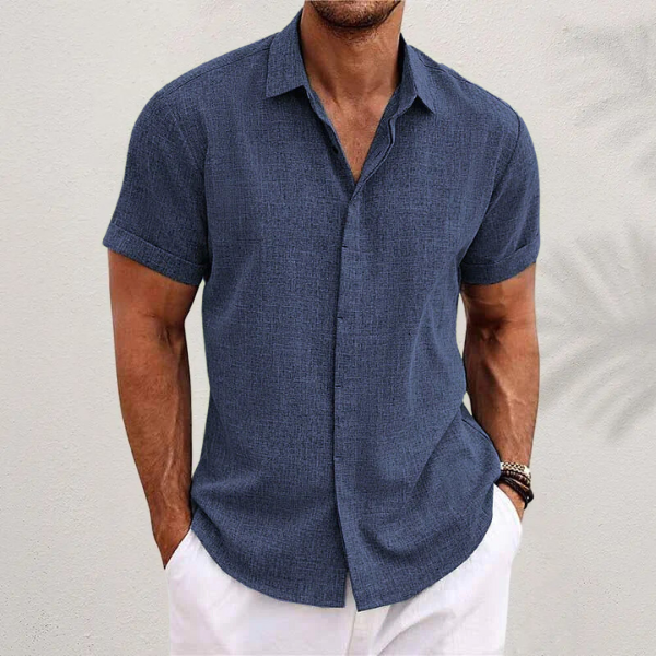 Sebastian | Men's Cotton Linen Summer Shirt