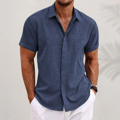 Sebastian | Men's Cotton Linen Summer Shirt