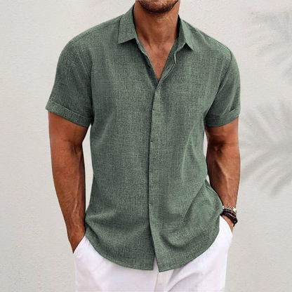 Sebastian | Men's Cotton Linen Summer Shirt