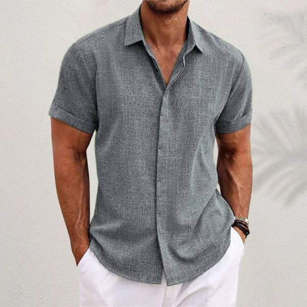 Sebastian | Men's Cotton Linen Summer Shirt