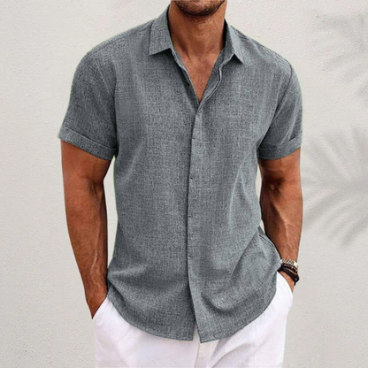 Sebastian | Men's Cotton Linen Summer Shirt