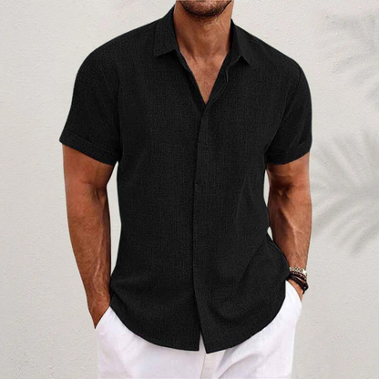 Sebastian | Men's Cotton Linen Summer Shirt