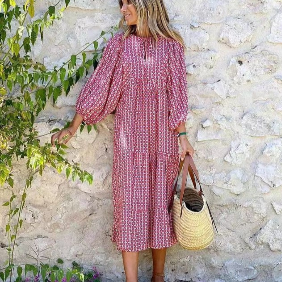 Sienna | Effortless Women's Boho Printed Maxi Dress