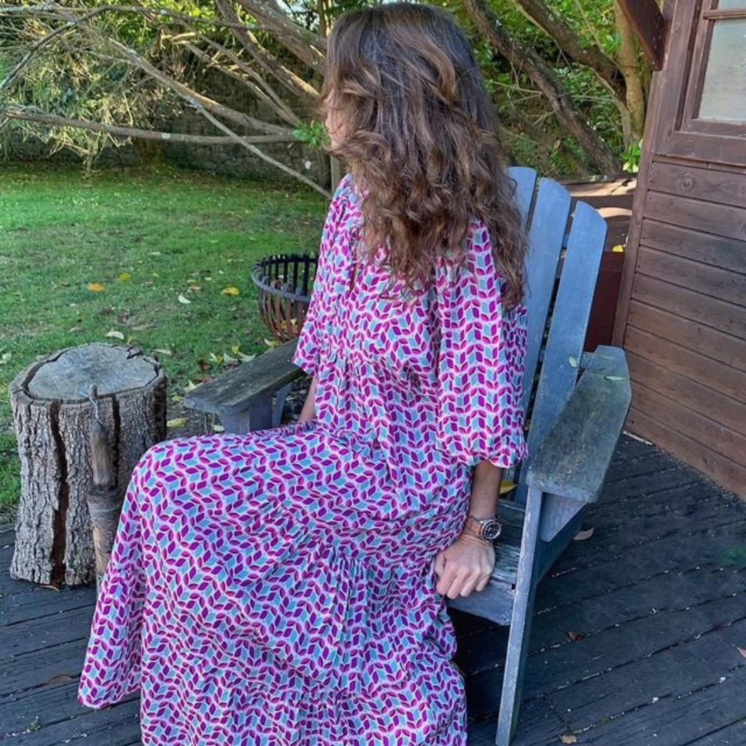 Sienna | Effortless Women's Boho Printed Maxi Dress