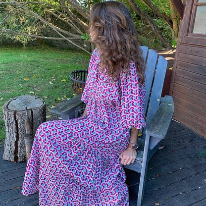 Sienna | Effortless Women's Boho Printed Maxi Dress