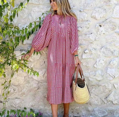 Sienna | Effortless Women's Boho Printed Maxi Dress