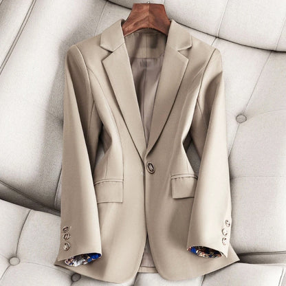Sienna | Women's Single Button Notch Lapel Tailored Blazer