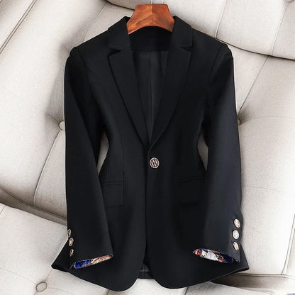 Sienna | Women's Single Button Notch Lapel Tailored Blazer