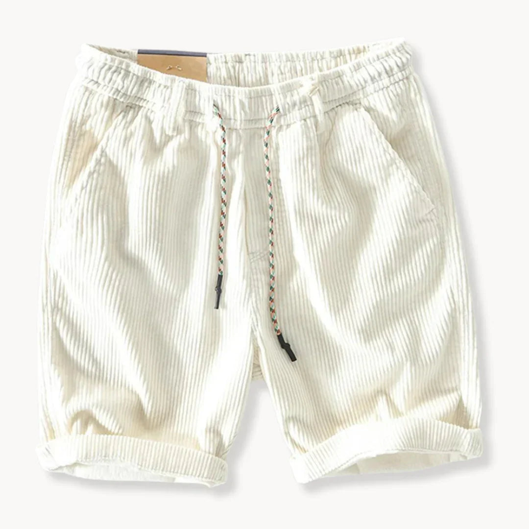Stellan | Relaxed Men's Adjustable Cord Shorts