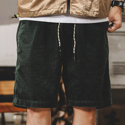 Stellan | Relaxed Men's Adjustable Cord Shorts