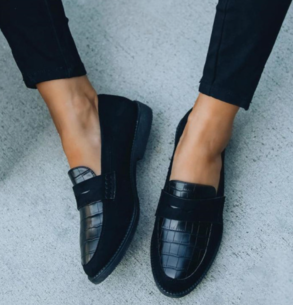 Sybil | Womens Formal Shoes Classic Black Low Heel
