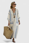Beige-Light Blue
